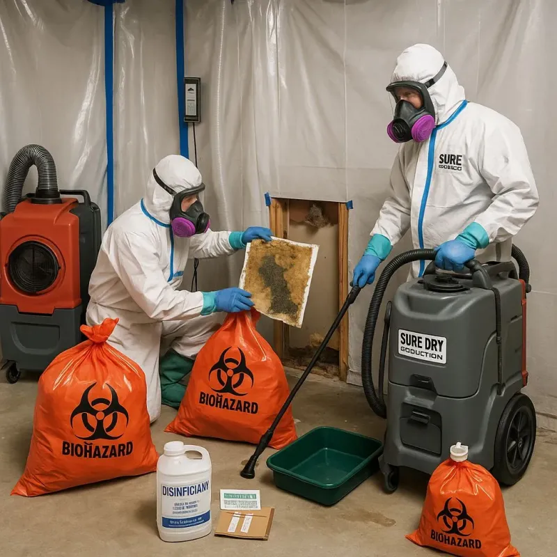 Contaminated Water Handling Protocols process in Fair Lawn, NJ